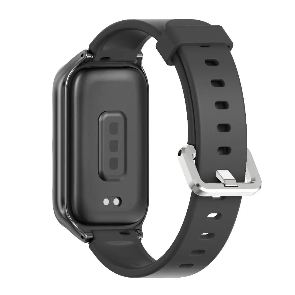 Strap For Mi Band 9 Active Watchband for Mi Band 8 Active 9 Active Silicone Wristband for Mi Band 9 Active Smartband Accessories