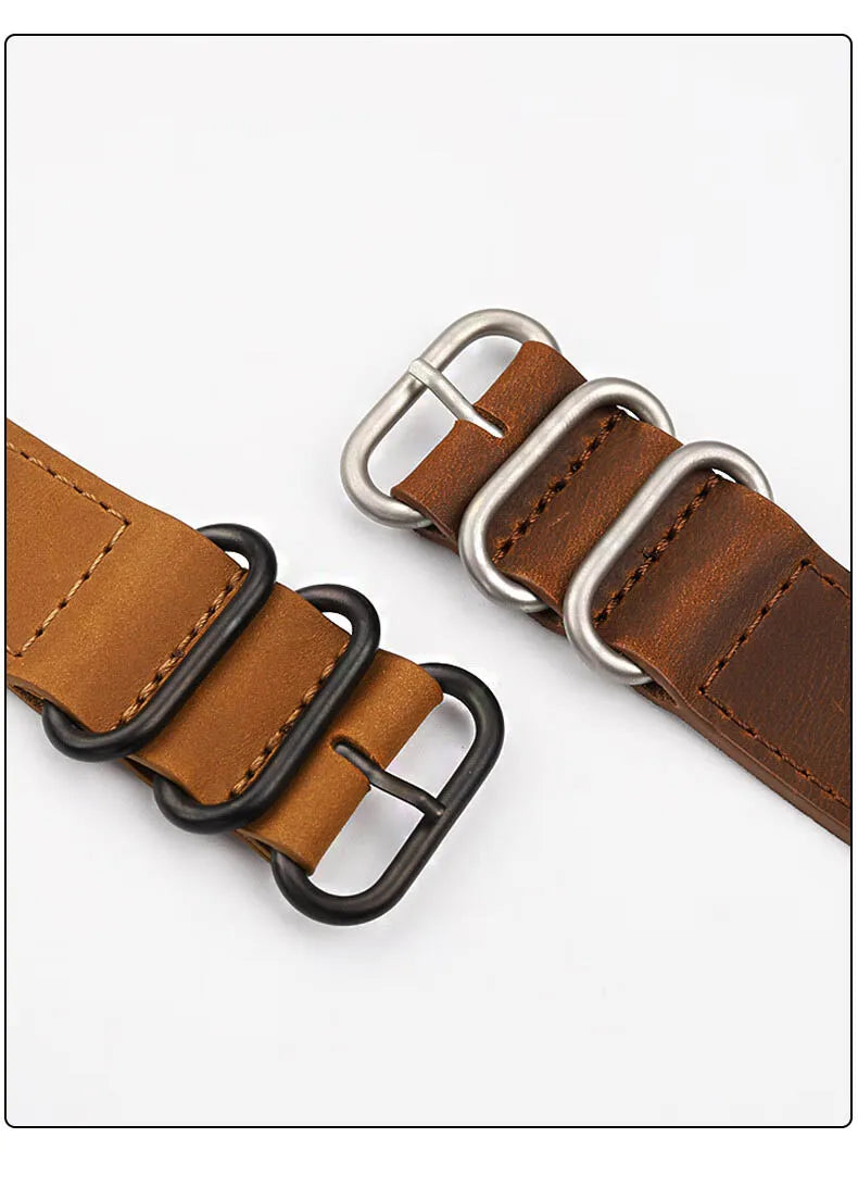 18mm cowhide Watchband for Casio small square strap AE1200/AE-1300/1500 F-108/W-218  A158/A168 vintage cowhide strap  bracelet