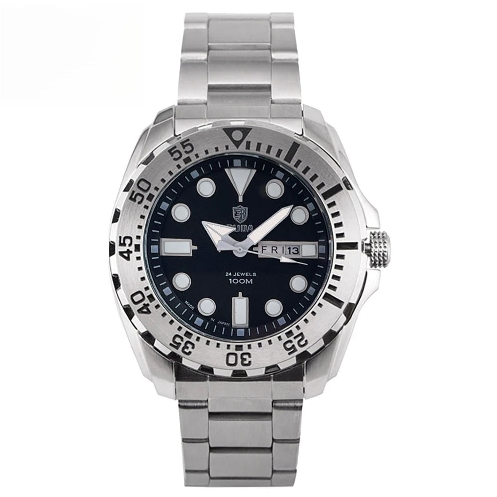 High-Quality Luxury Watch Calendar, Day, Water-Resistant, Luminous Quartz Watch Business Men's Watch Fashion Timepiece