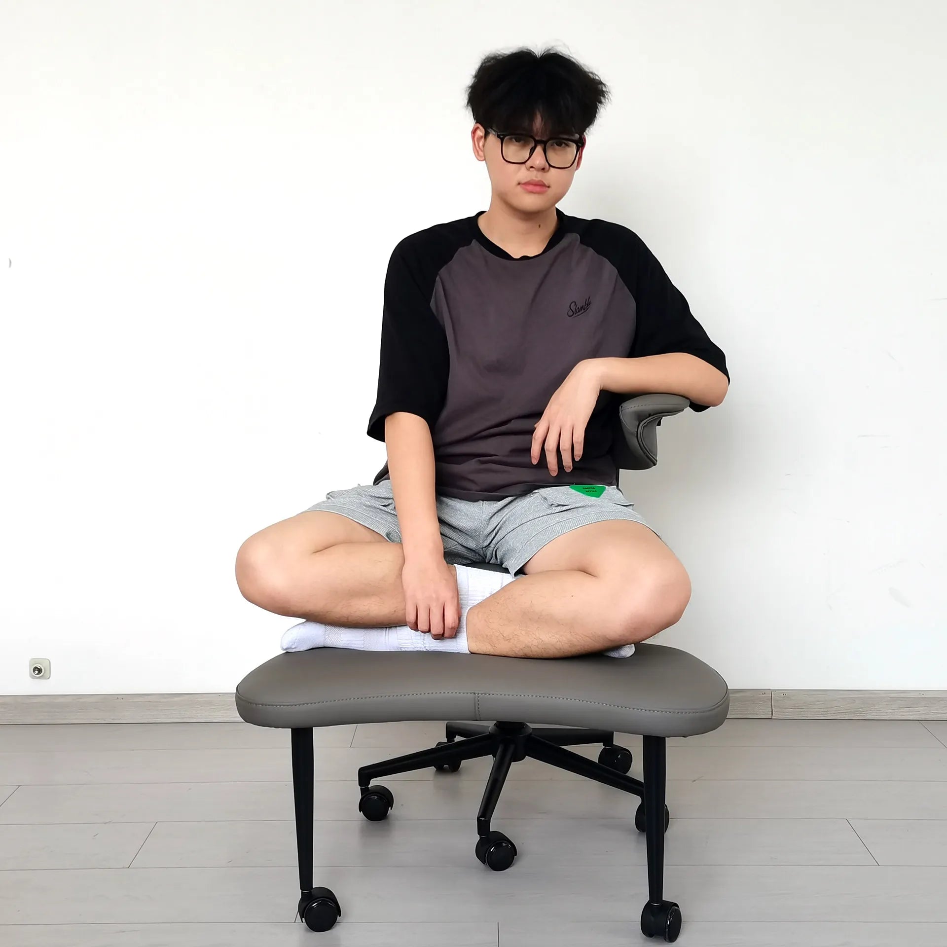 With backrest meditation yoga profiled computer office chair comfortable sedentary not tired cross-legged chair