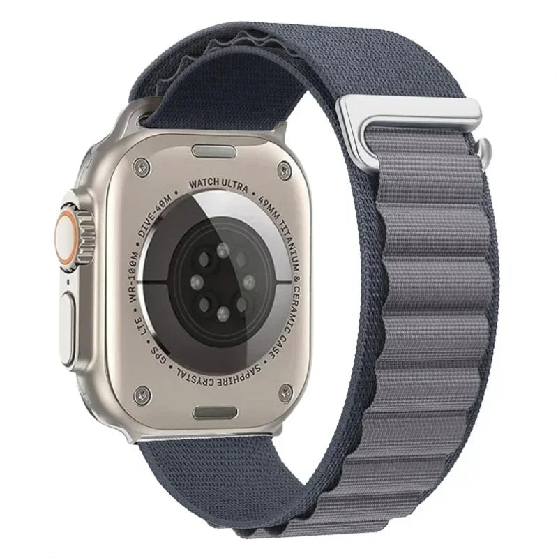 Alpine Strap for Apple Watch Ultra/3 11 10 9 8 7 Band 46mm 49mm 45mm 41mm Nylon Sports Bracelet IWatch 6 5 4 3 SE 44mm 40mm 42mm