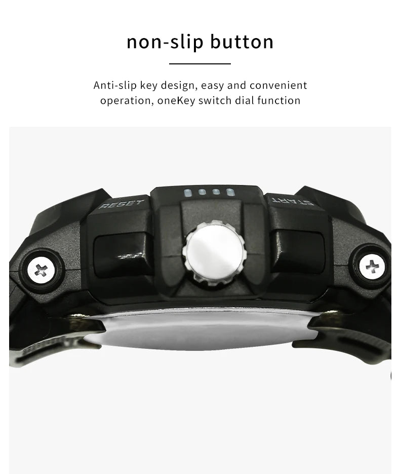 SMAEL Sport Watches Digital Watch LED 50m Waterproof Military Wristwatch Male Clocks 8063 Mens Watches  Stopwatches Alarm Clock