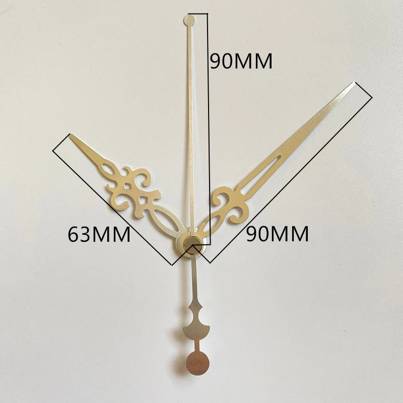 Mute DIY Wall Clock Movement Mechanism with Clock Hands Silent Kit Battery Operated Watch Repair Parts Replacement Set