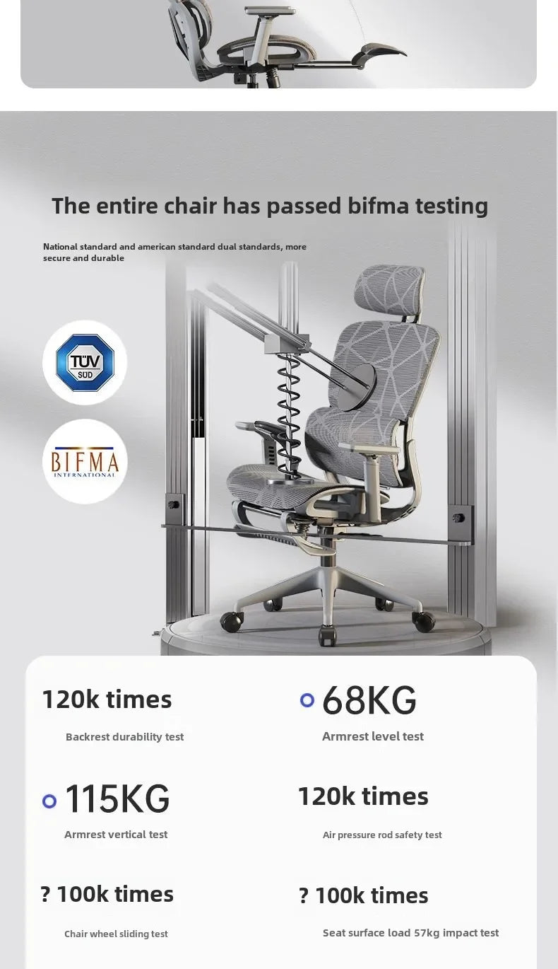 Office chair, ergonomic waist protection chair, comfortable e-sports leisure computer chair