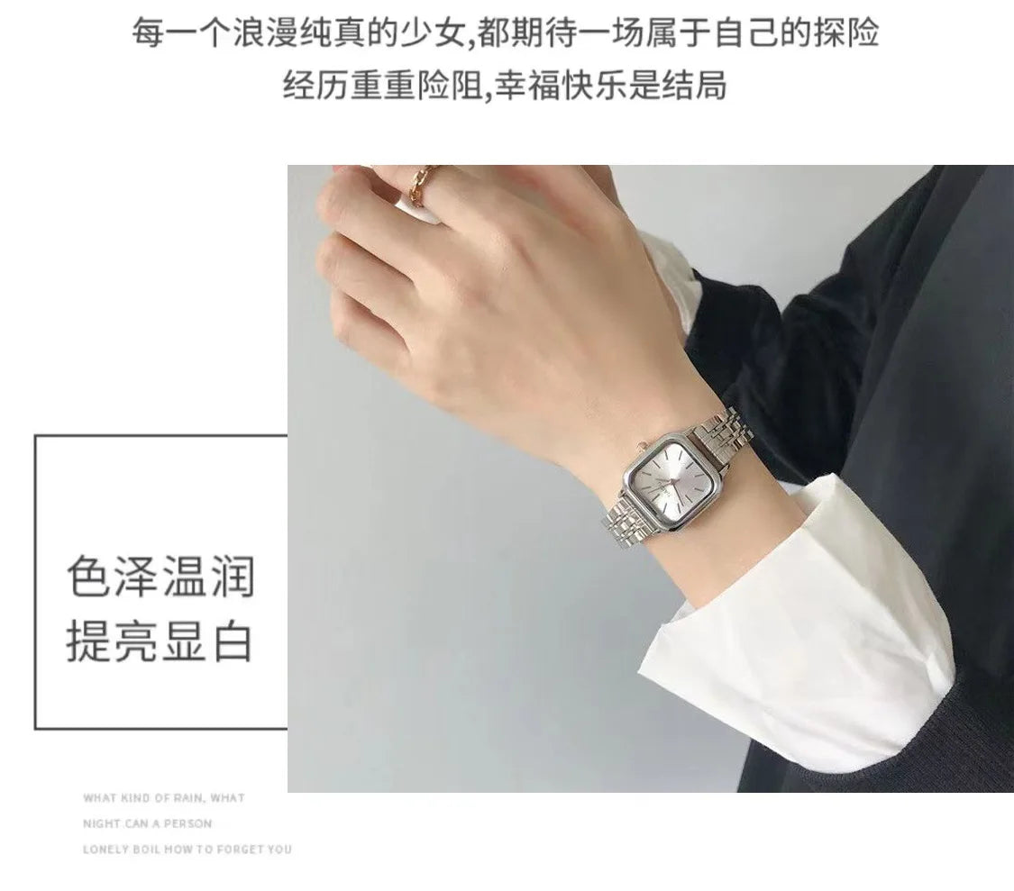 Luxury Women Watch Top Brand Fashion Steel Belt Ladies Quartz Wristwatch Montre Femme Beautiful Gifts Luxury Ladies Watches