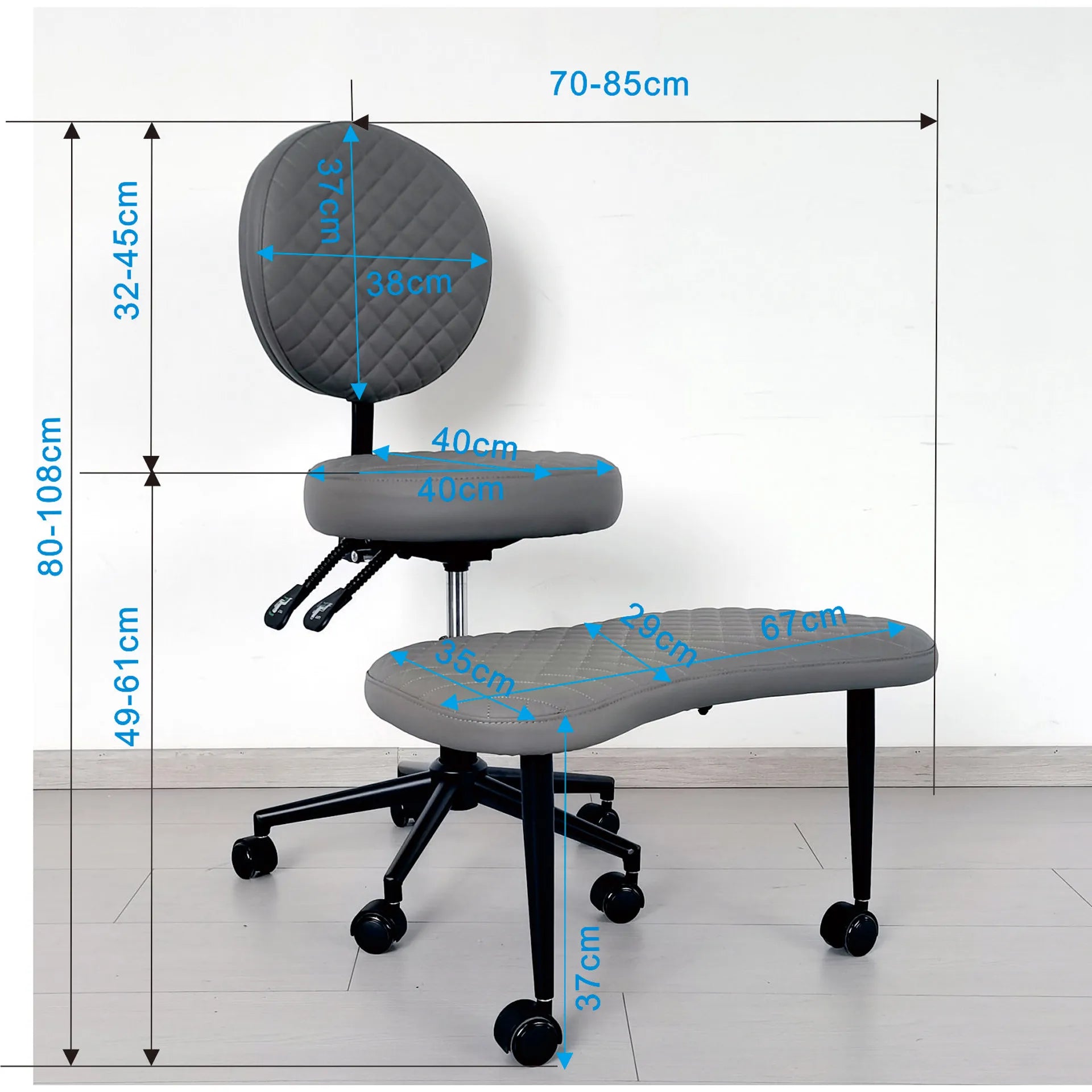 With backrest meditation yoga profiled computer office chair comfortable sedentary not tired cross-legged chair
