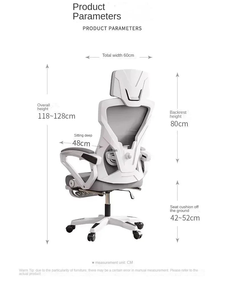 Office Chair, Ergonomic Chair, Adjustable Rotating Computer Chair, Commercial Conference Room, Reclining E-sports Chairs
