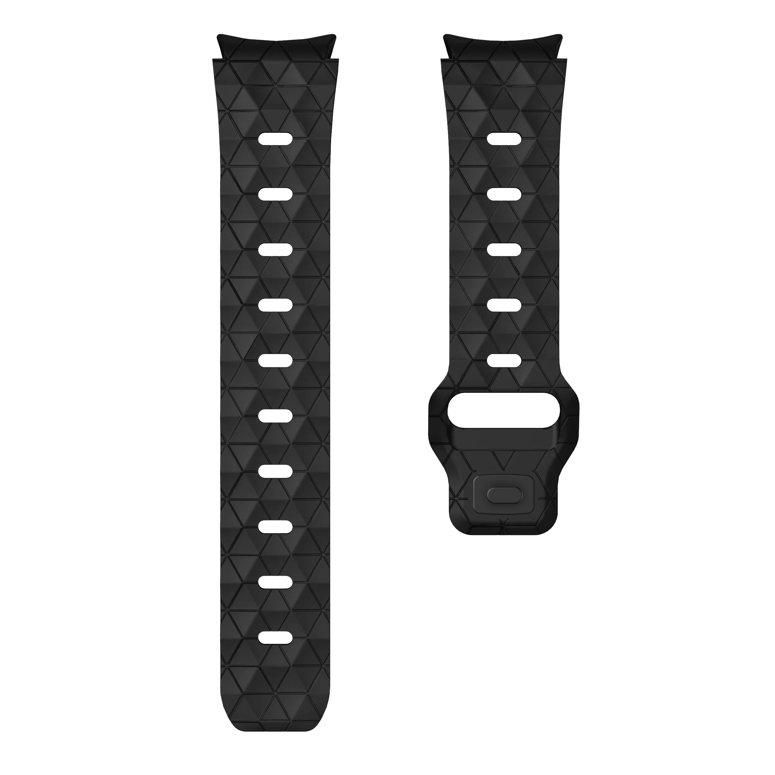 Silicone Strap for Samsung Galaxy Watch 7 6 5 4 40mm 44mm Football Pattern Bracelet Wristband for Watch 6-4 Classic 47mm 46mm