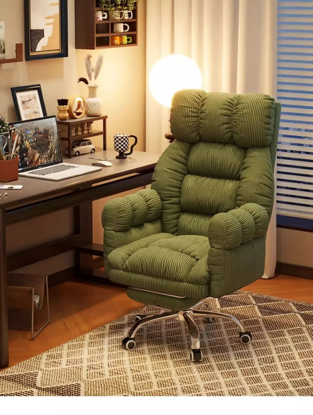 Luxury Lazy, Computer Chair, Home, Comfortable, Sedentary, Sofa Chair, Bedroom, Desk, Reclining, Leisure, Backrest Office Chair