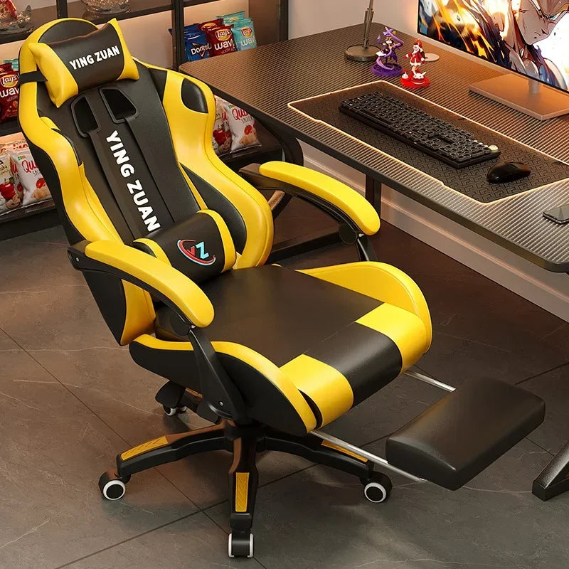 AOLIVIYA Casual Ergonomic Reclining Gaming Computer Chair For Home Office Dormitory Study Room College Students Men A413759
