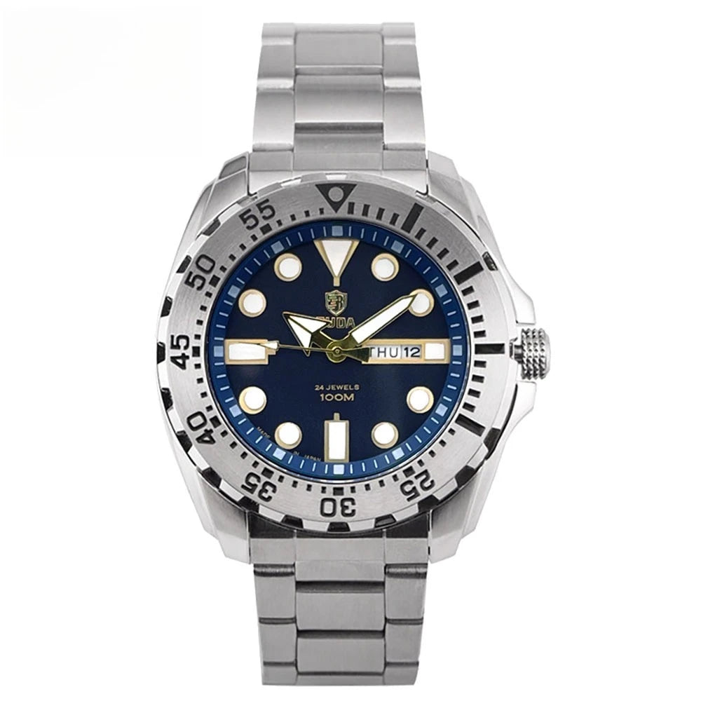 High-Quality Luxury Watch Calendar, Day, Water-Resistant, Luminous Quartz Watch Business Men's Watch Fashion Timepiece