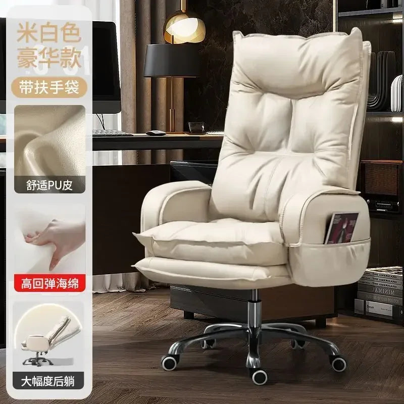 AOLIVIYA Comfortable Executive Home Office Computer Chair Long Sitting Business Study Sofa Seat A637583AOLIVIYA Comfortable Exec