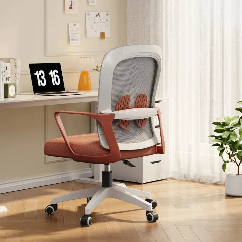 AOLIVIYA Computer Chair, Home Office Seat with Backrest, Reclining Comfortable Boss Chair for Conference Room Dormitory B638527