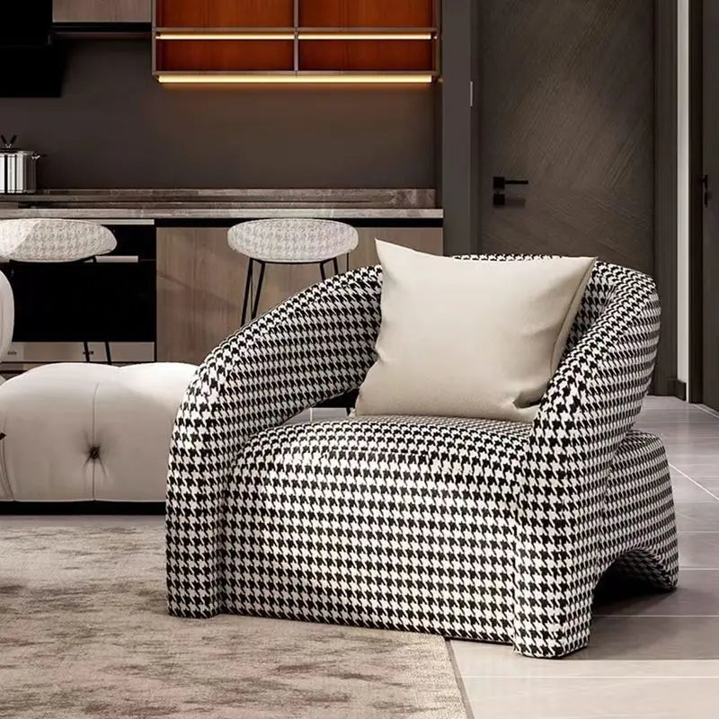 New Sofa, Living Room, Single Person, Light Luxury, High-end Reception, Small Sofa, Beauty Salon, Lazy Leisure Chair Furniture