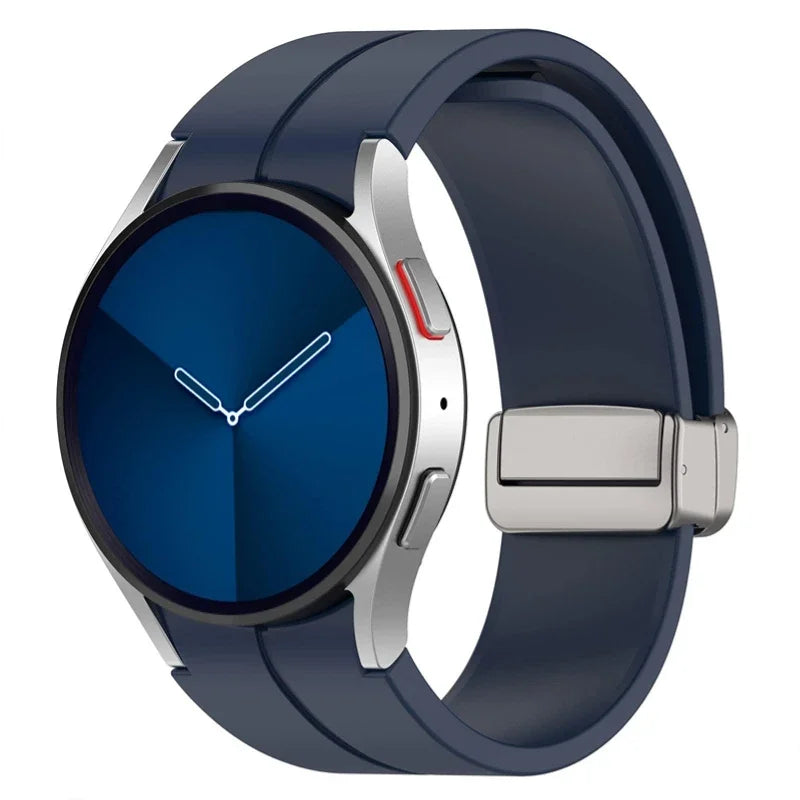 20mm Silicone Strap for Samsung Galaxy Watch 7 6 5 40mm 44mm 5 Pro 45mm Bracelet for Watch 4 6 Classic 46mm 42mm 43mm 47mm Band