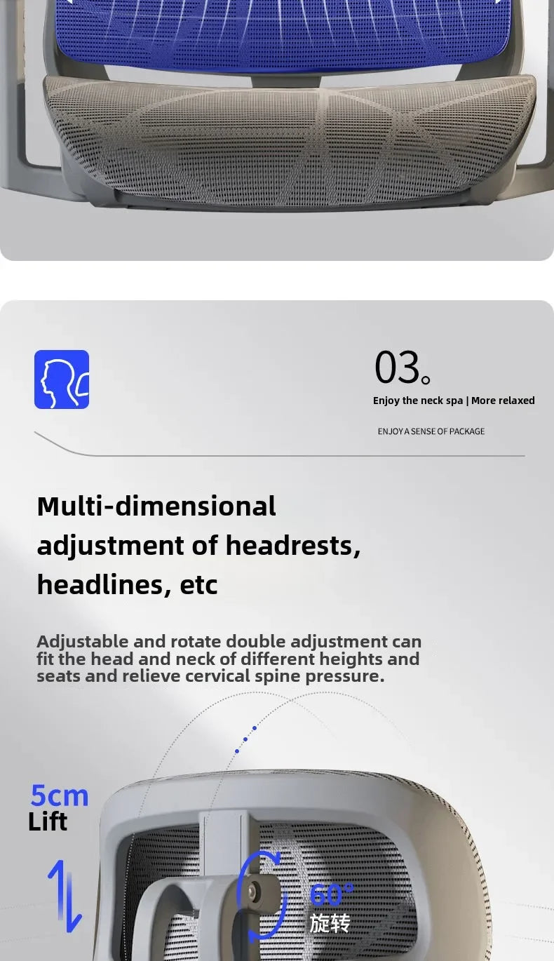 Office chair, ergonomic waist protection chair, comfortable e-sports leisure computer chair