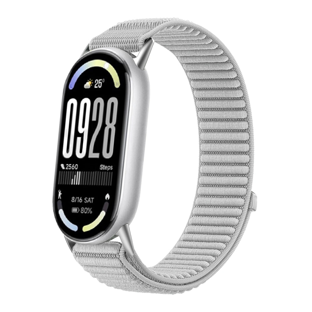 Nylon Breathable Strap for Xiaomi Mi Band 10 9 8 Sports Bracelet Replacement Wristband for Xiaomi Mi Band 10 Watchband Accessory