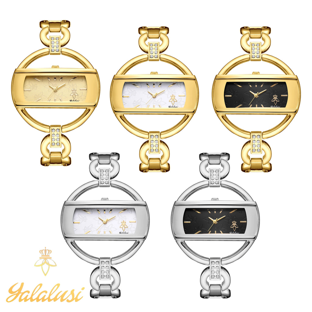 YaLaLuSi Women’s Water-Resistant Quartz Watch: A Stylish and Elegant Bracelet-Style Timepiece, Perfect as a Gift reloj mujer
