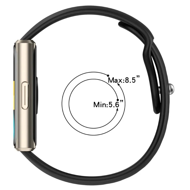 Soft Silicone Strap For Huawei Band 11 Official Sports Comfortable Wristband For Huawei Band 11/11 Pro Smartwatch Belt Accessory