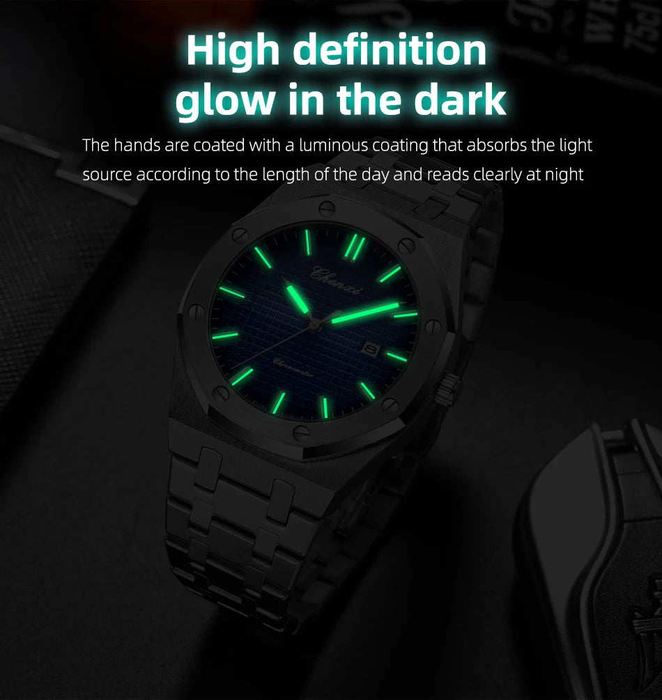 2PCS Couple Watches Set Luxury Fashion Date Quartz High Quality Waterproof Watch For Man and Woman Valentine's Day gifts