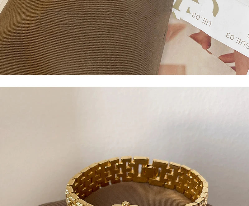 BS Bee Sister Ladies Watches Luxury Diamond Watch Square Bracelet Quartz Wristwatches Fashion Casual Watches Gift Women