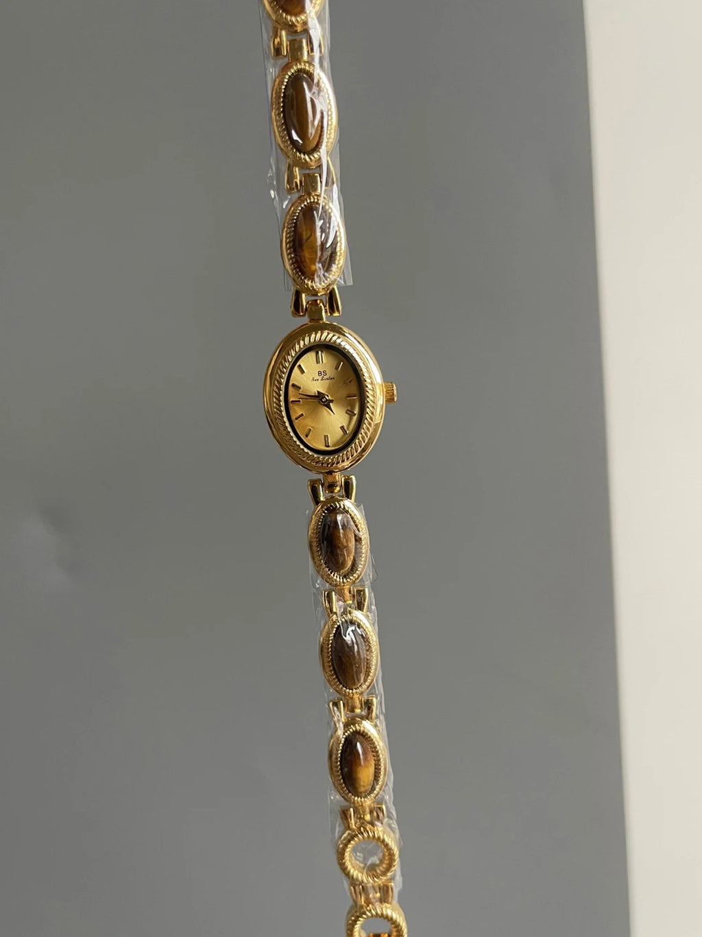 Natural Jade Bracelet Watch Gift Women,Ladies Watches Luxury High Quality Gold Quartz Watches, Elegant Women's Wristwatches