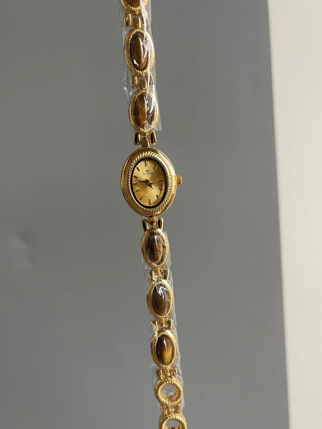 Natural Jade Bracelet Watch Gift Women,Ladies Watches Luxury High Quality Gold Quartz Watches, Elegant Women's Wristwatches