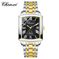 CHENXI Watches for Man Fashion Casual Calendar Quartz Watch Stainless Steel Bracelet Waterproof Men's Wristwatches Gifts