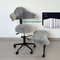 With backrest meditation yoga profiled computer office chair comfortable sedentary not tired cross-legged chair