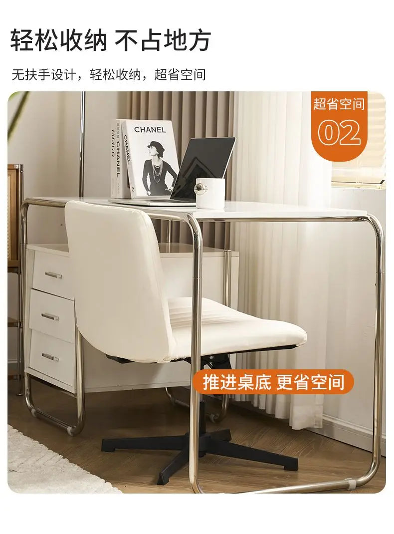 Swivel lift chair comfortable Cotton backrest sedentary home bedroom dormitory computer work office gaming chair
