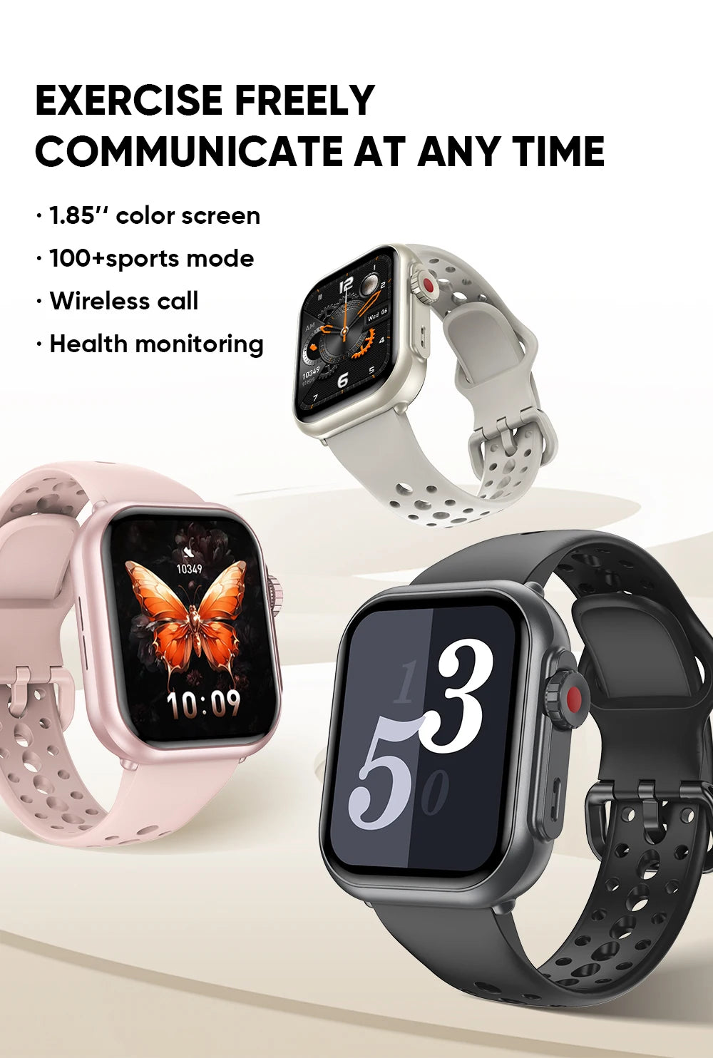 Electronics Smartwatch Fitness Tracker Heart Rate Monitor Waterproof 1000mAh Sport Smart Watches for Man Woman Andoird IOS 2026