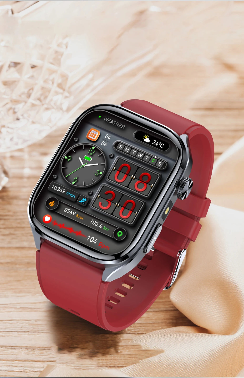 2026 New AI Health Care Accurate detection ECG SmartWatch Blood Pressure lipids Uric Acid Analysis Bluetooth Call Smart Watches