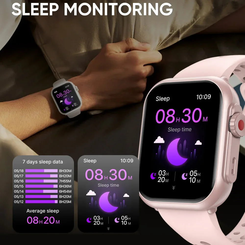 Electronics Smartwatch Fitness Tracker Heart Rate Monitor Waterproof 1000mAh Sport Smart Watches for Man Woman Andoird IOS 2026