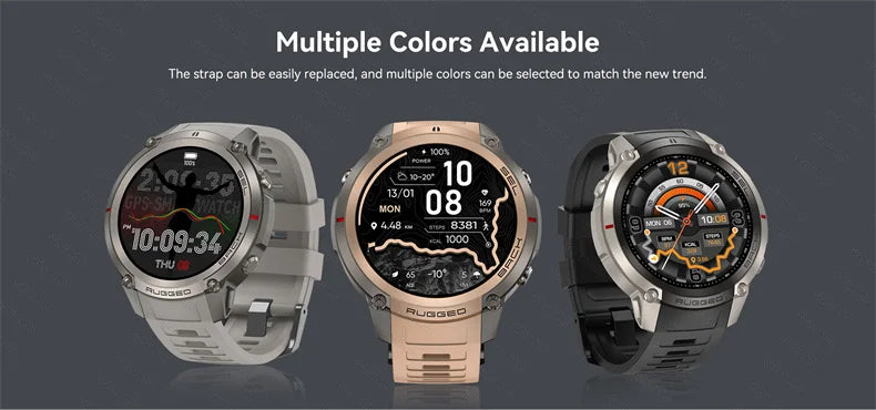 GPS Smart Watch with offline map Swimming Waterproof Sports Tracking Watch Heart Rate Blood Oxygen Sleep GPS positioning Watches