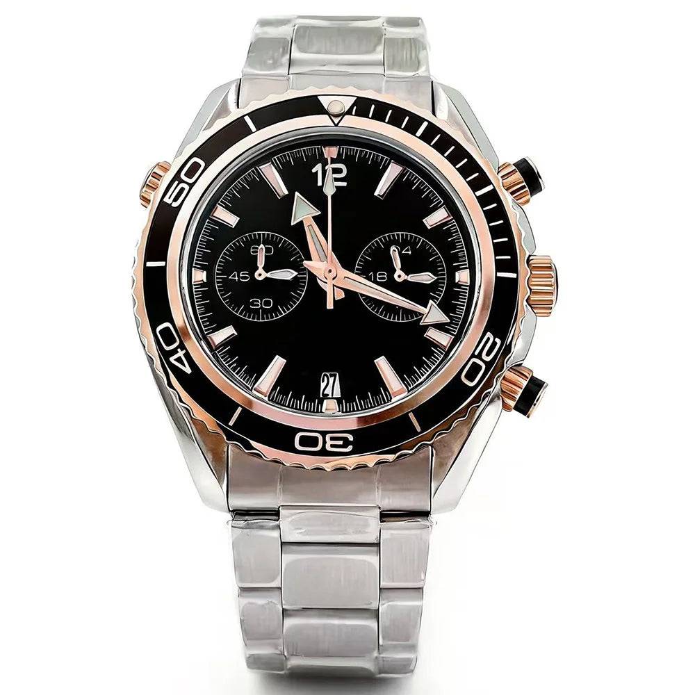2026 new model men's luxury wristwatch VK64 chronograph, men's quartz watch, water-resistant stainless steel men's watch
