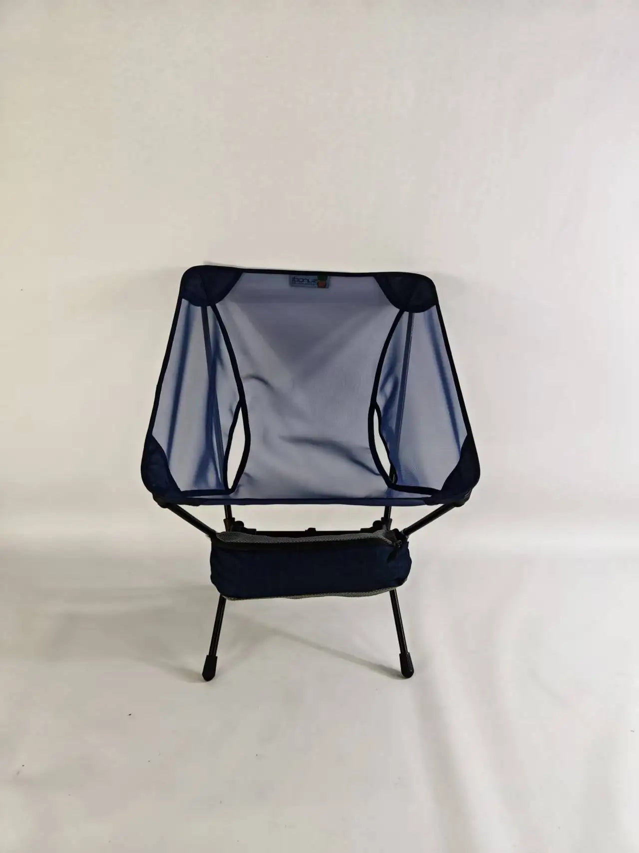 Portable Folding Moon Chair With Storage Bag Travel Beach Camping Picnic Fishing Seat For Backyard Garden Outdoor BBQ Hiking
