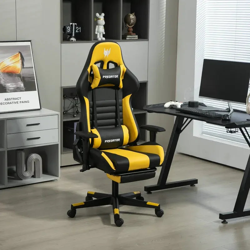 AOLIVIYA Modern Light Ergonomic Gaming Computer Chair, Swivel Seat with Lift for Home Live Broadcast Comfortable Sedentary Dormi