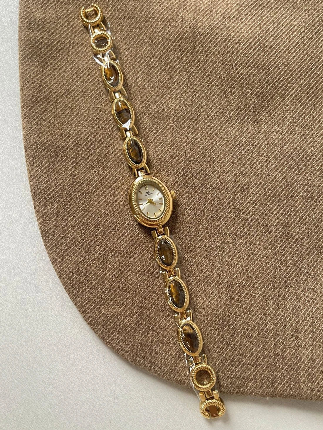 Natural Jade Bracelet Watch Gift Women,Ladies Watches Luxury High Quality Gold Quartz Watches, Elegant Women's Wristwatches