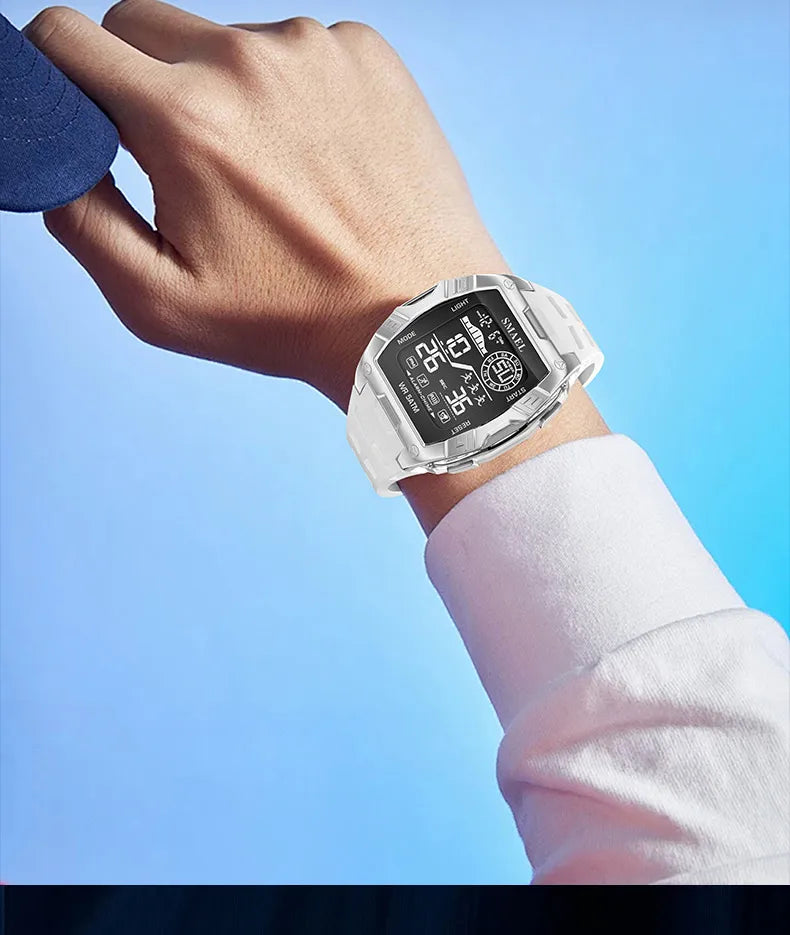 Military Watches Smael relojMen Watch 2025 New 50M Waterproof  Stopwatch Alarm LED Light Digital Watches 8130 Men's Sports Watch