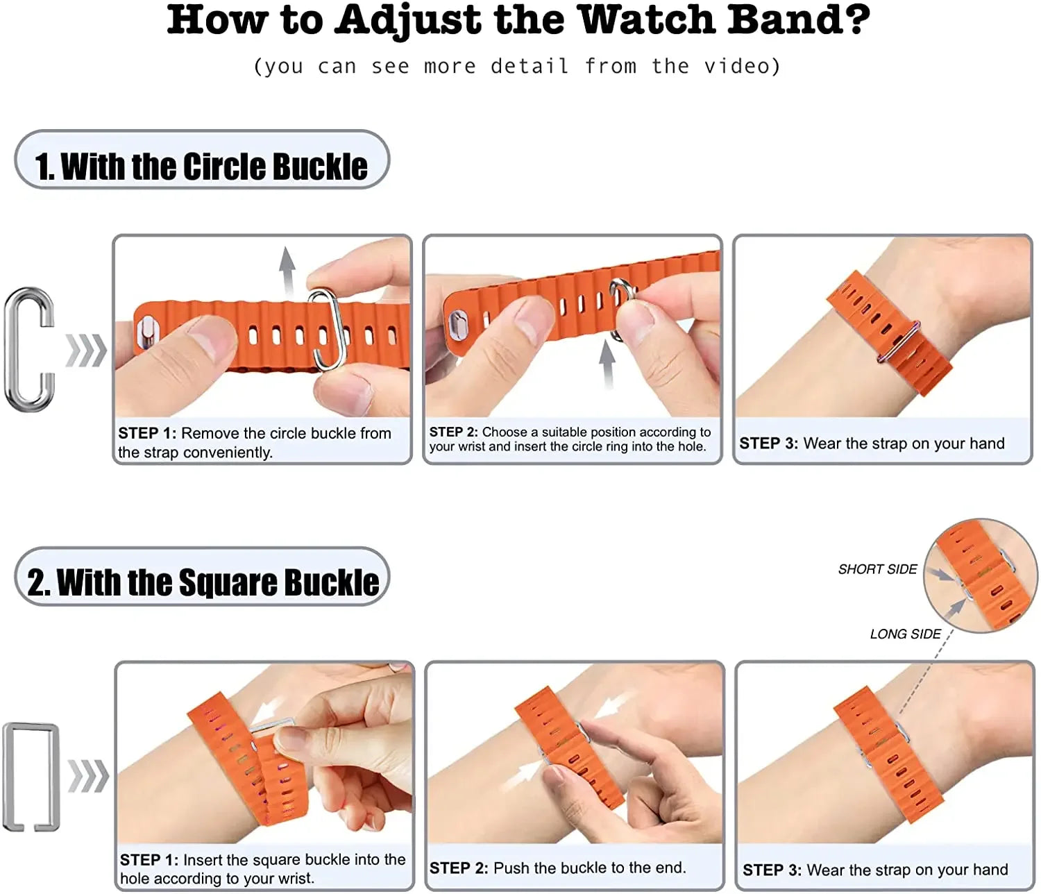 Ocean strap For Apple Watch Ultra 3 2 1 Band 49mm 11 10 9 8 7 46mm 45mm 41mm Silicone Wristband iWatch 6 5 4 SE3 44mm 40mm 42mm