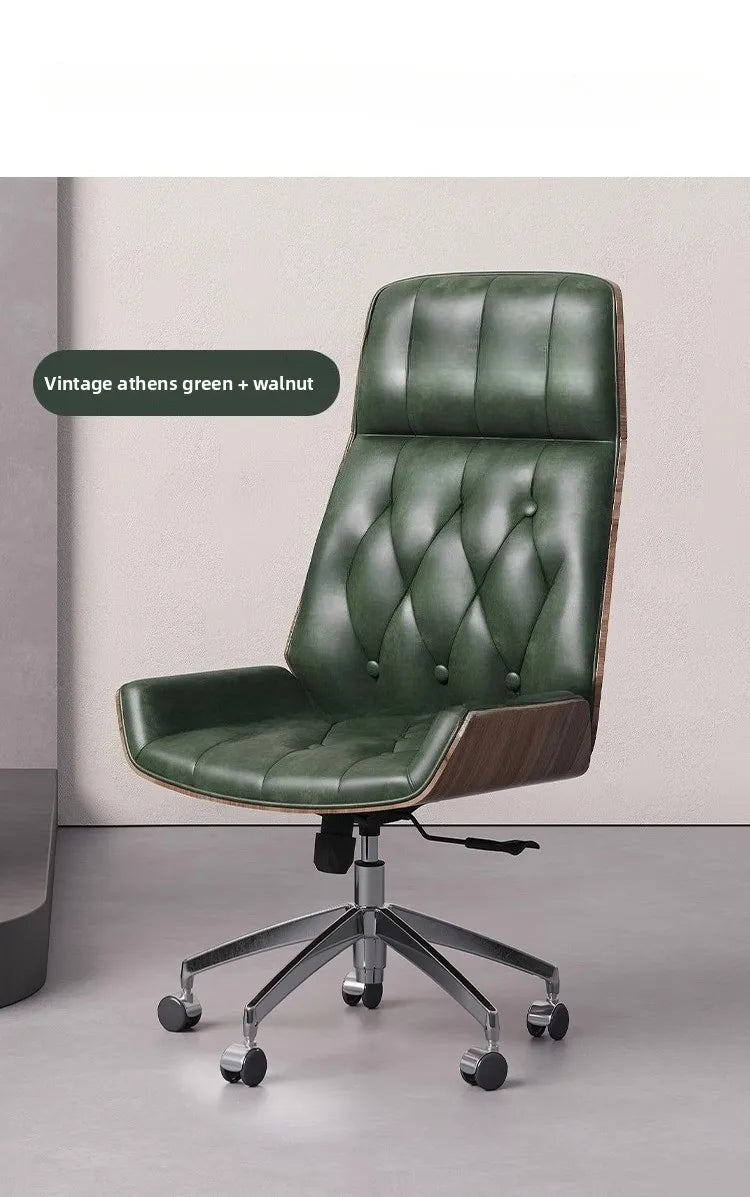 Office, computer chair, retro style office chair. Sitting for a long time without getting tired can make you feel relaxed