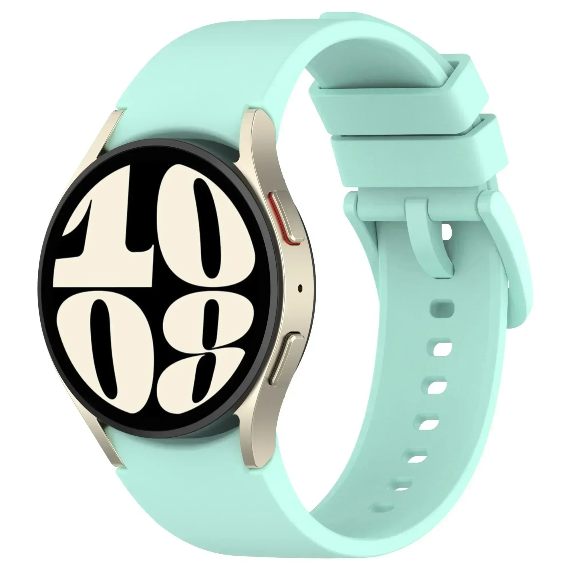 New Official Silicone Strap For Samsung Galaxy Watch 6 4 Classic 47mm 46mm 43/42mm Watchband Galaxy Watch 7 6 5 4 40mm 44mm Belt