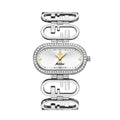 YaLaLuSi Brand Women’s Quartz Water-Resistant Watch: A Luxurious and Elegant Bracelet-Style Timepiece and Gift reloj mujer