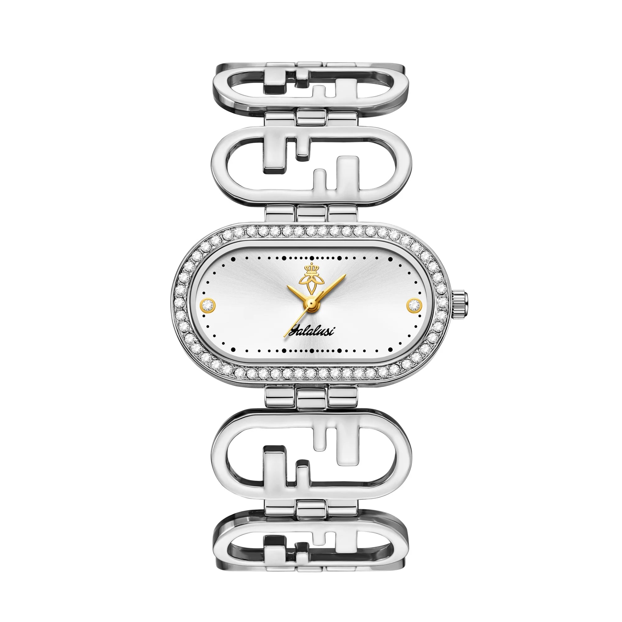 YaLaLuSi Brand Women’s Quartz Water-Resistant Watch: A Luxurious and Elegant Bracelet-Style Timepiece and Gift reloj mujer