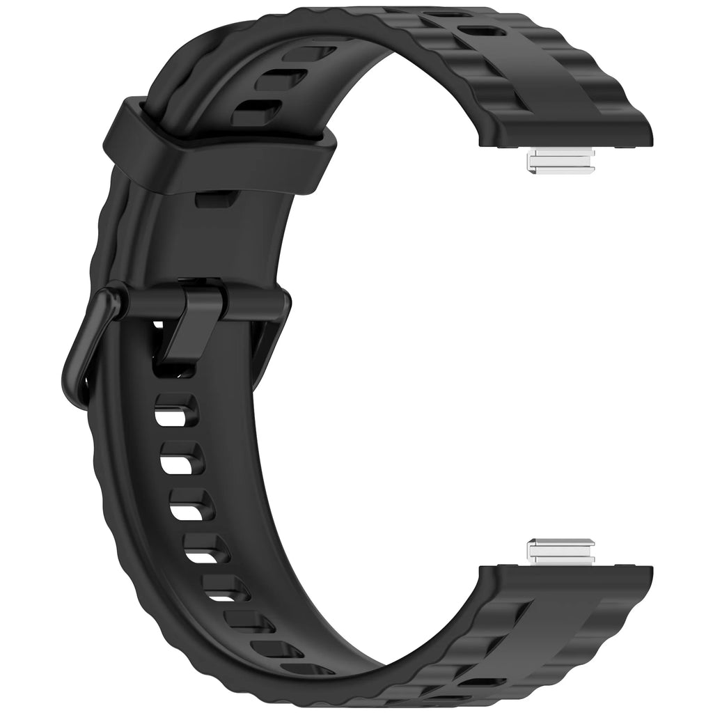 Official Silicone Strap for Huawei Watch 5-4 Pro Smart Wristband for Huawei Watch Fit 5/4/3 Luxury High-end Replacement Bracelet