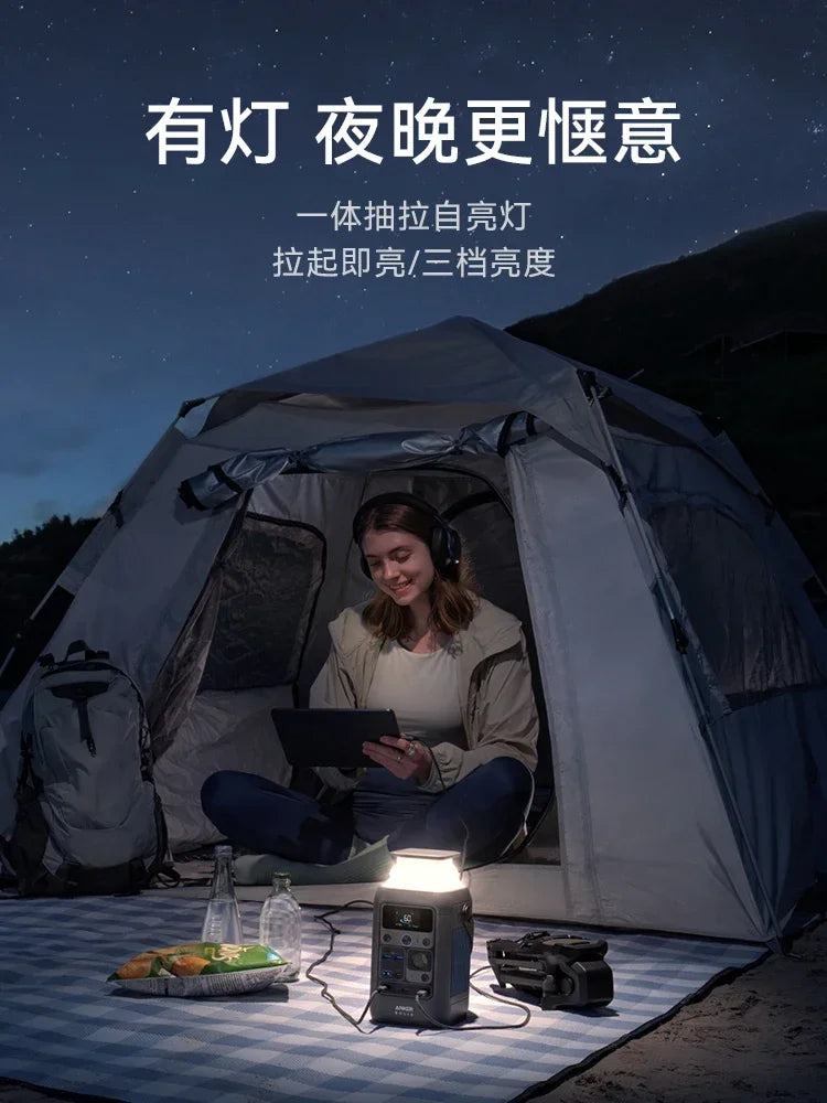 Anker SOLIX C300 DC Anker outdoor energy storage mobile power supply por 300W high power 90000mAh large capacity camping