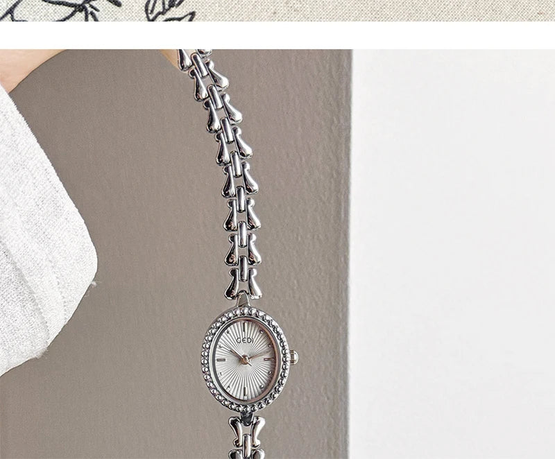 GEDI Ladies Watches Luxury Vintage Women Quartz Watch Waterproof Elegant Niche Wristwatches Fashion Watches Gifts