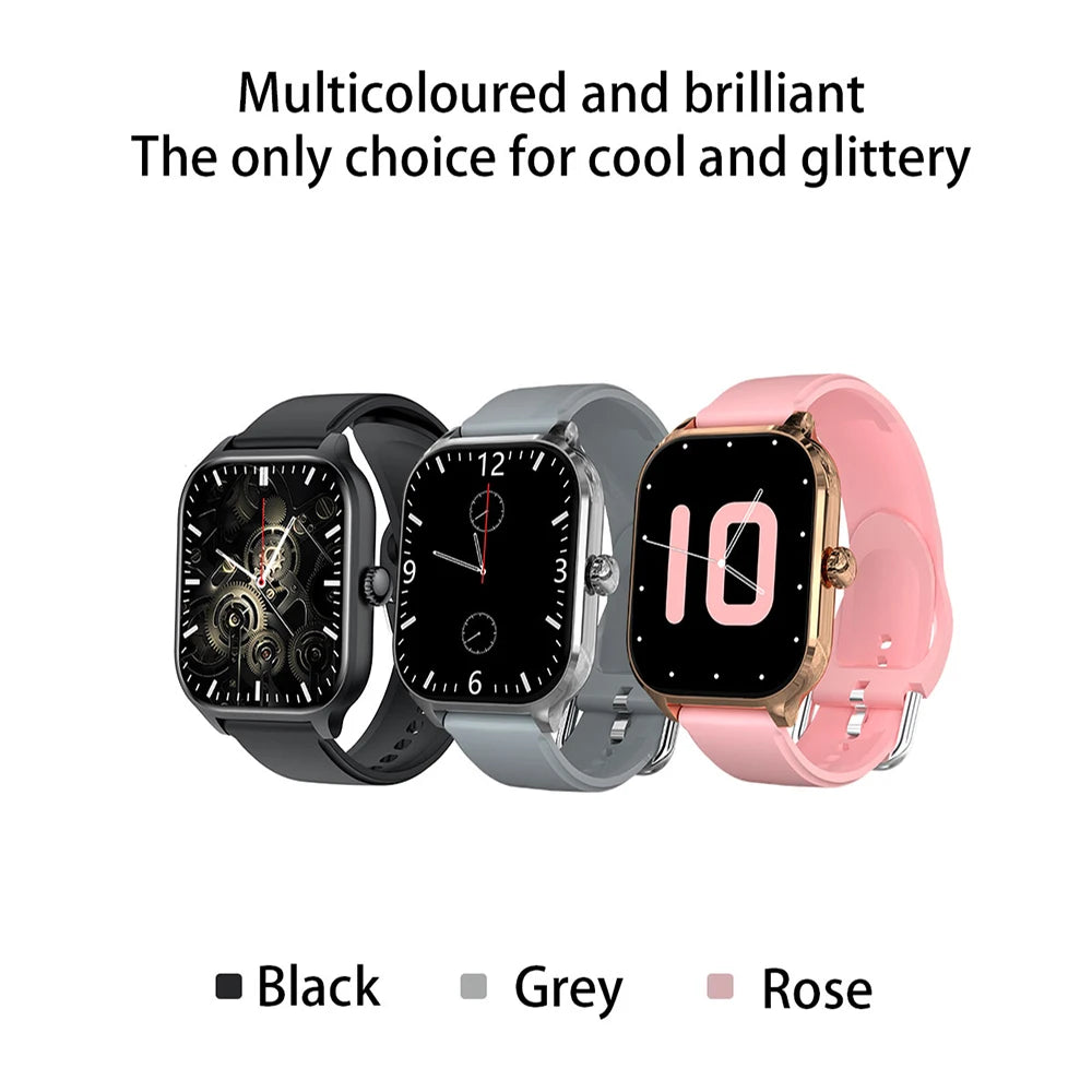 2026 New Bluetooth Call Smart Watch Electronics Smartwatch Digital Fitness Clock Sports Wrist Watches for Man Woman Android iOS