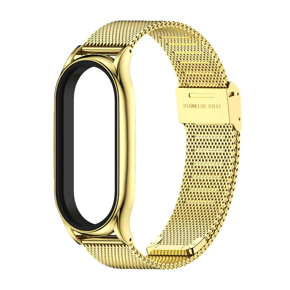 Strap for Mi Band 10 9 8 Wristband For Mi Band 9 Bracelet for Mi Band 10 Stainless Steel Watch Band for Mi Band 8 Metal Straps