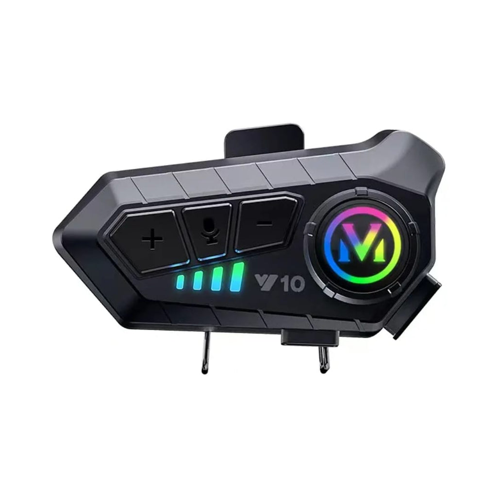 Motorcycle Helmet Speakers V5.3BT High Battery Life Helmet Headphone IPX6 Automatic Answer/Call Music Control/Intelligent Noise